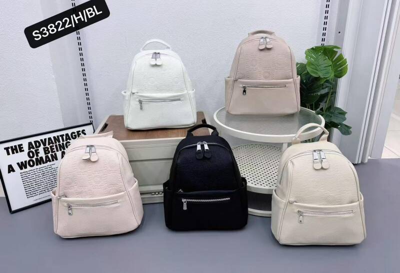 Plecak damskie Roz Standard Mix Kolor Paszka 6 szt